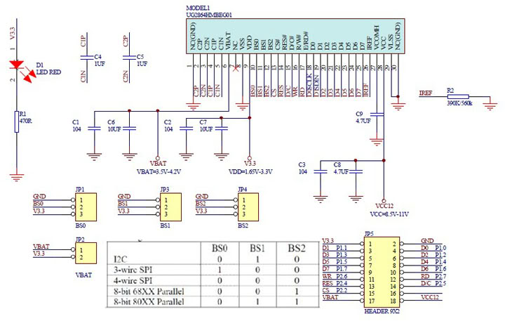 Lcd035 15p1 1 схема